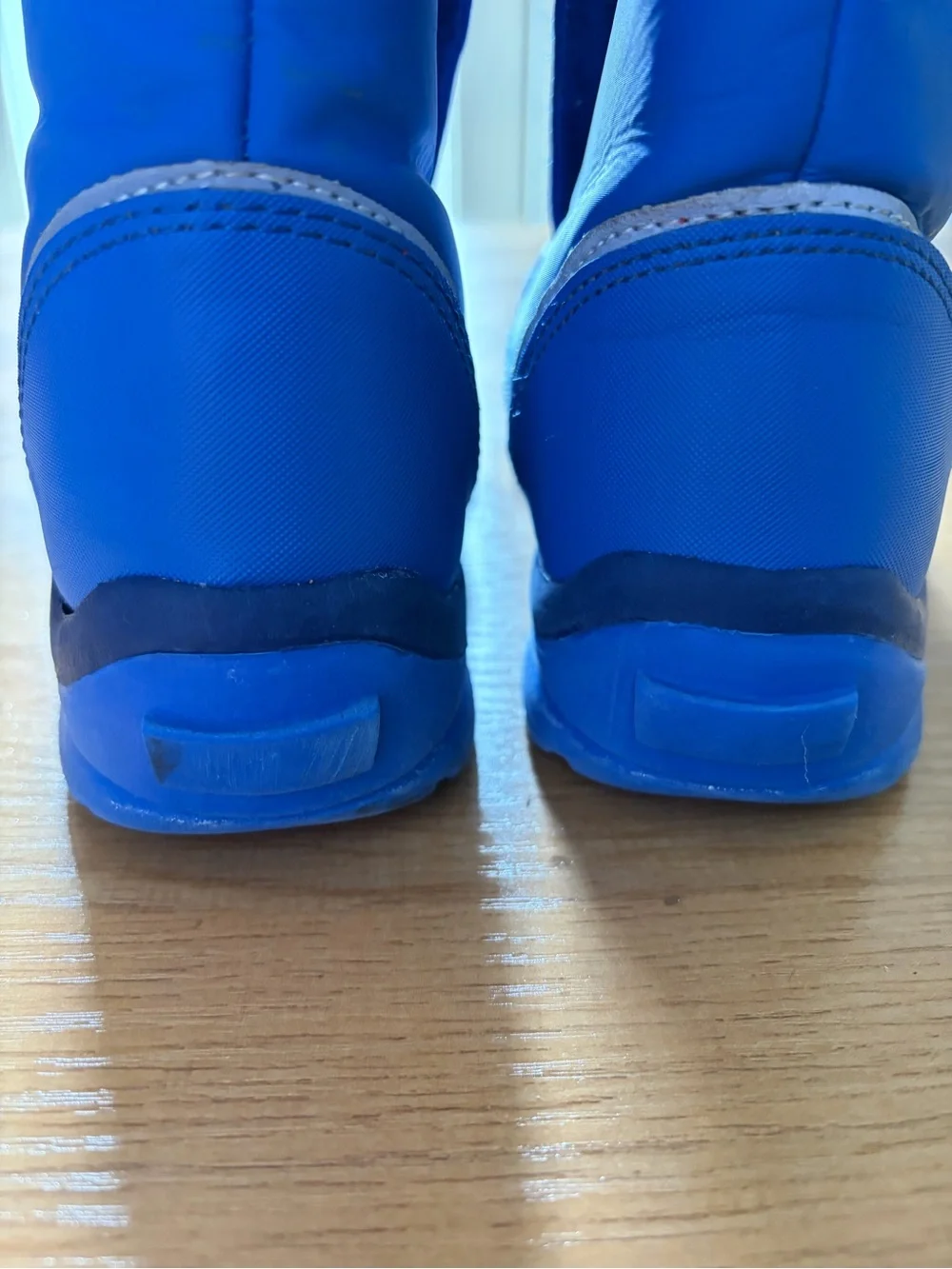 Lands’ End Kids Blue Waterproof Snow Winter Boots